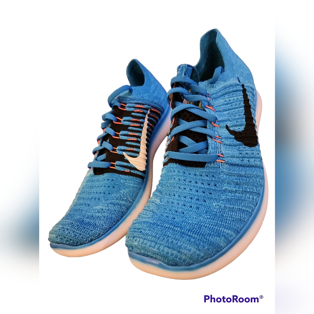 Nike Free RN Flyknit Men's 11D Blue